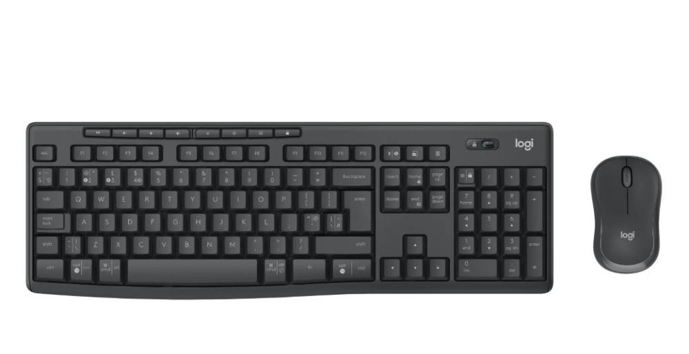 Kit Tastatură Mouse LOGITECH MK370 Wireless Negru