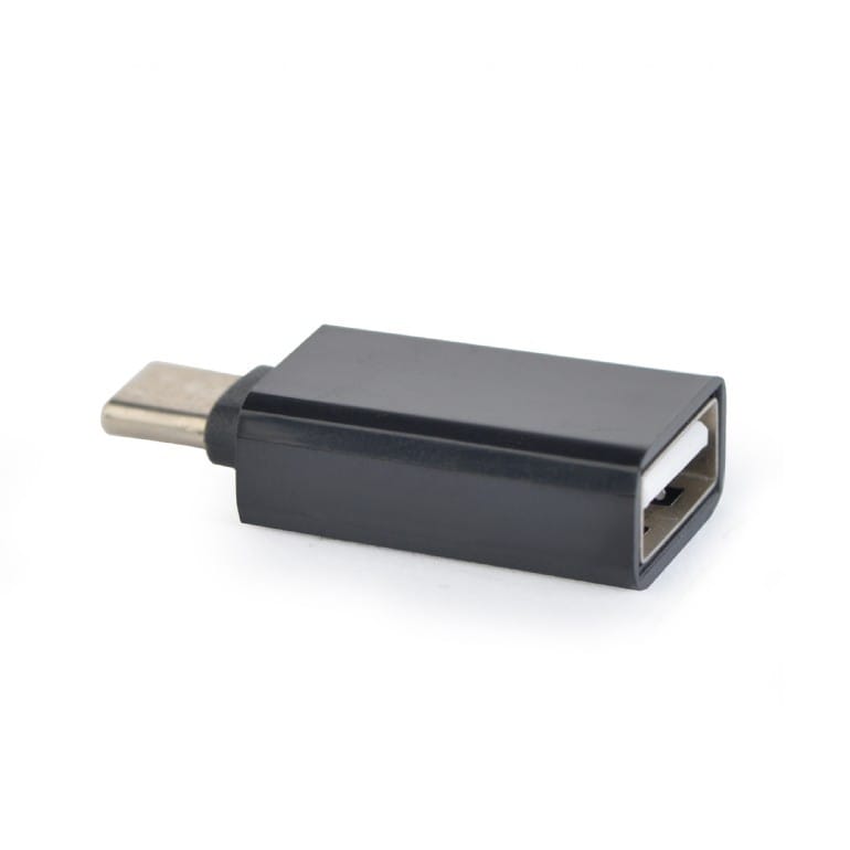 Adaptor GEMBIRD USB 2.0 Type-C la USB Negru CC-USB2-CMAF-A