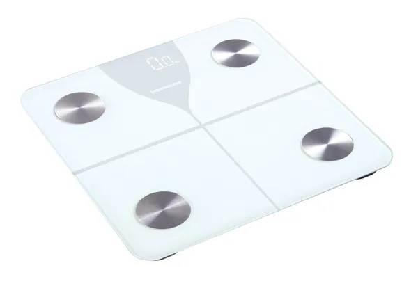 Cântar de baie HEINNER HBS-BTH180WH Sticlă Securizată 180kg Bluetooth Alb - imagine 2