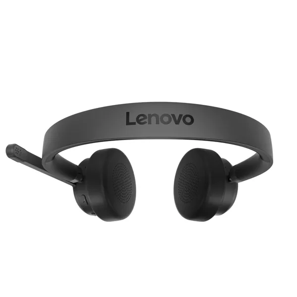 Casti Audio LENOVO Wireless VoIP Teams Negru - imagine 3