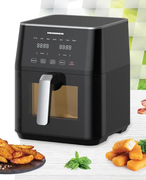 Friteuză cu aer cald HEINNER HAF-M7BK1800 7L 1800W Negru - imagine 2