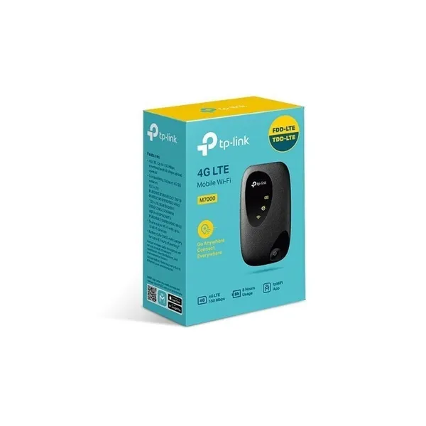 Router Wireless Portabil TP-LINK M7000 4G LTE - imagine 2