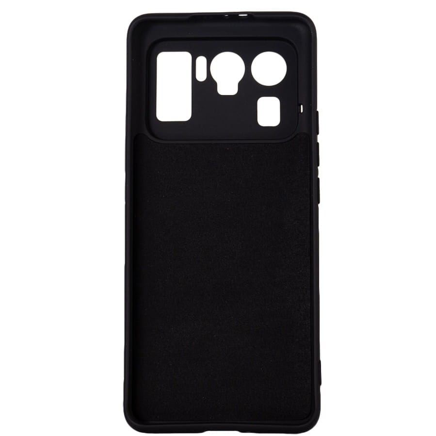 Husă Smartphone SPACER Xiaomi Mi 11 Ultra Silicon Negru