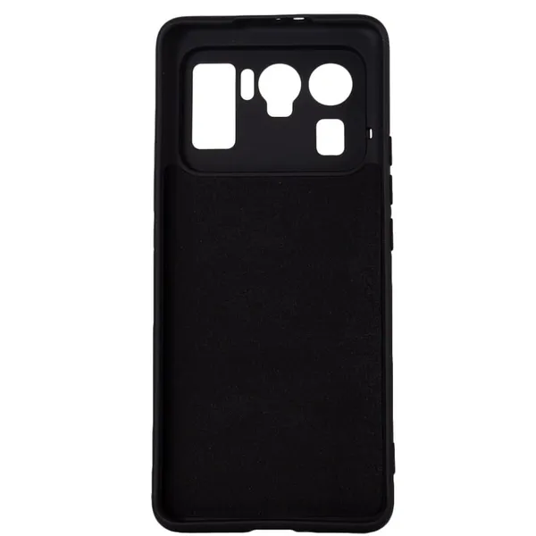 Husă Smartphone SPACER Xiaomi Mi 11 Ultra Silicon Negru