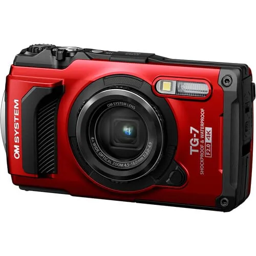 Aparat Foto Compact OLYMPUS TG-7 Roșu - imagine 7