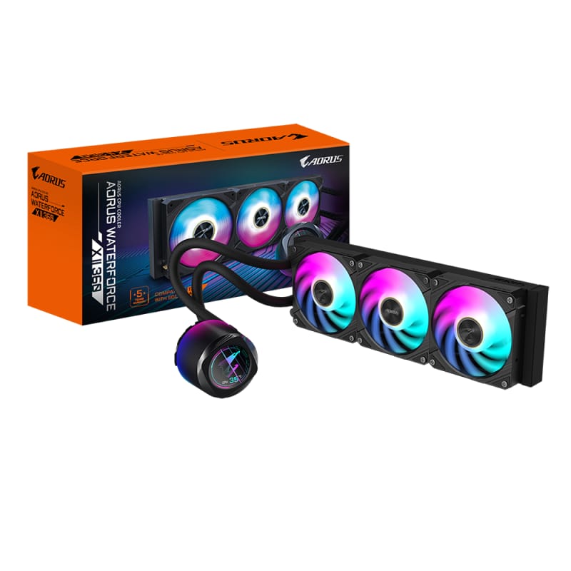 Cooler Procesor GIGABYTE AORUS WATERFORCE X II 360 AIO Negru