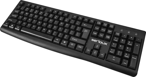 Kit Tastatură și Mouse SERIOUX SRXK-SKBM996WD USB cu Fir Negru - imagine 5