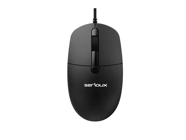 Kit Tastatură și Mouse SERIOUX SRXK-SKBM996WD USB cu Fir Negru - imagine 7