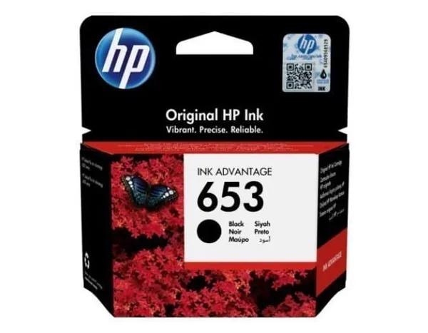 Cartuș cerneală HP 653 Black Original 3YM75AE 360 pagini