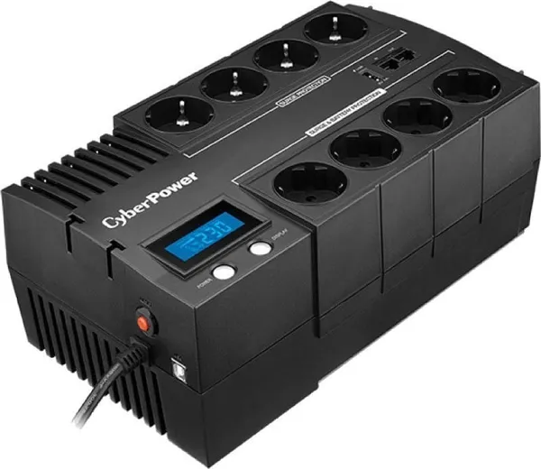 UPS CYBER POWER BR1000ELCD 1000VA/600W 8 Prize Schuko
