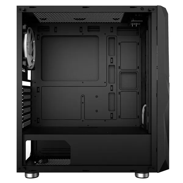 Carcasă PC NJOY Fort Mid Tower ATX Negru - imagine 3