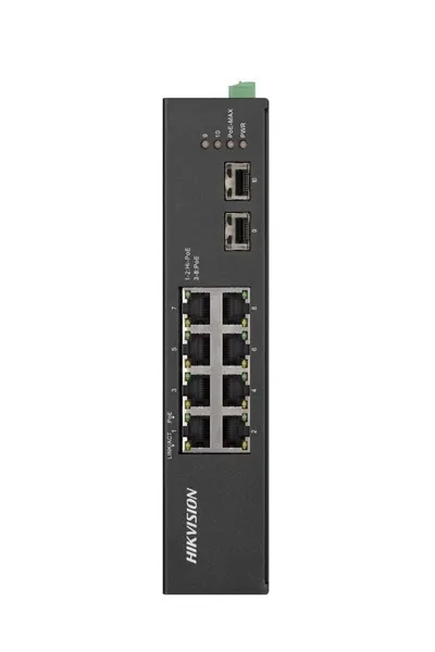 Switch HIKVISION DS-3T0510HP-E/HS 8 Porturi PoE Gigabit
