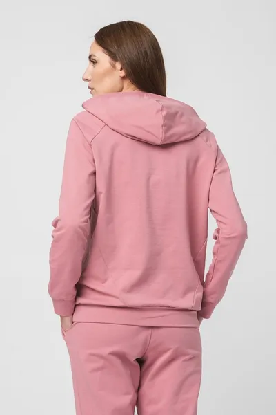Hanorac Femei Coton Raglan Pink XS PS2122-17 - imagine 2