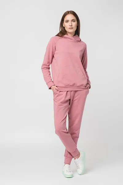 Hanorac Femei Coton Raglan Pink XS PS2122-17 - imagine 4