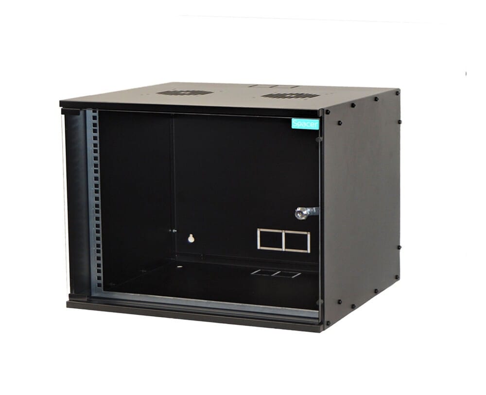 Cabinet metalic server SPACER 4U Wall Mount SPCW-4U-450-BK