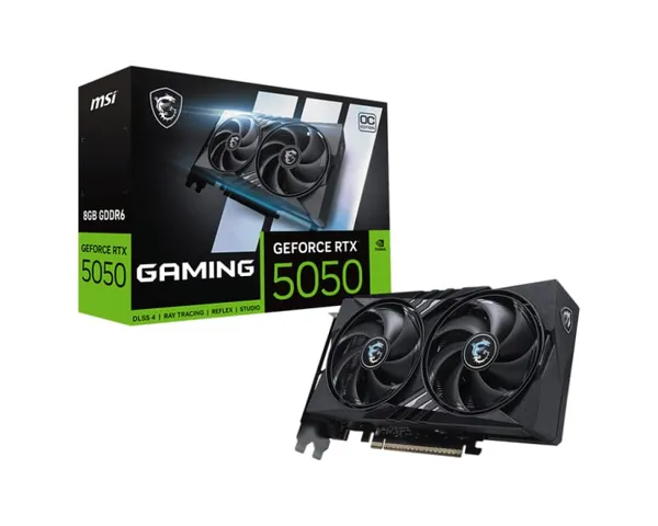 Placă Video MSI GeForce RTX 5050 8G GAMING OC 8GB GDDR6