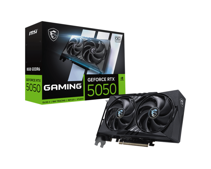 Placă Video MSI GeForce RTX 5050 8G GAMING OC 8GB GDDR6