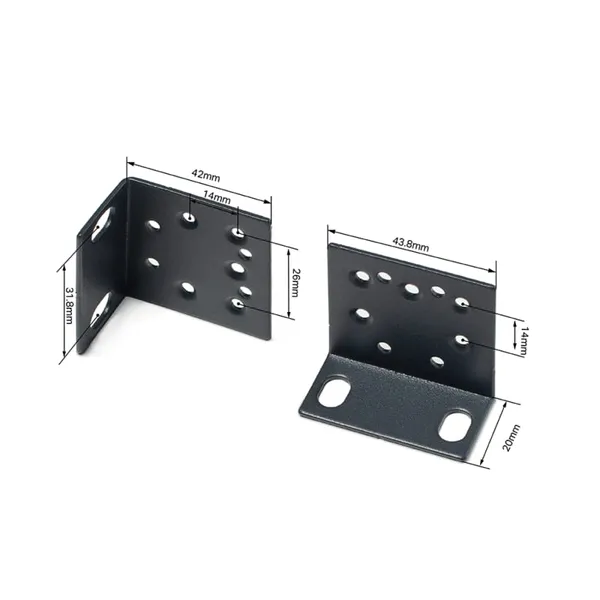 Kit Montare Rack TP-LINK RackMount Kit-19 19 inch Negru - imagine 5