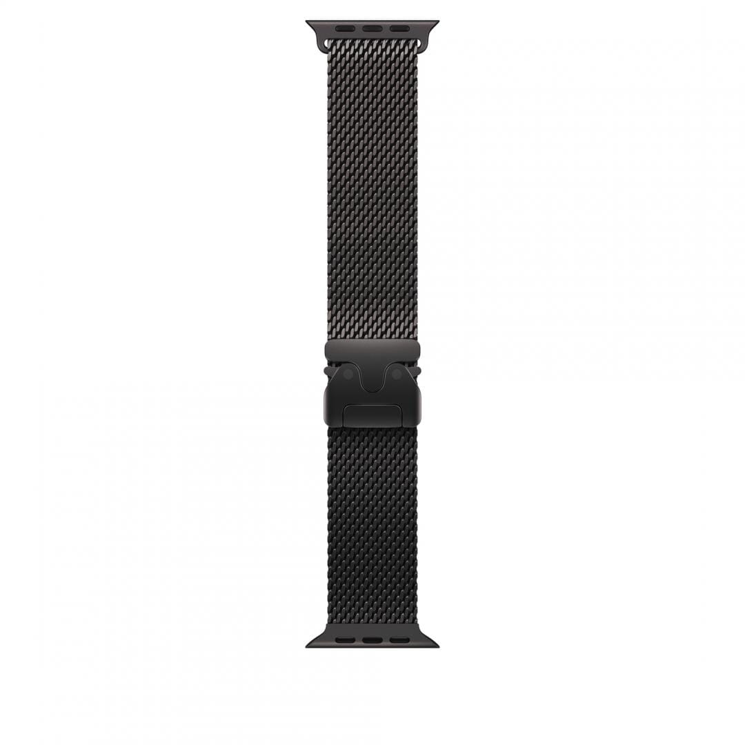 Curea APPLE Watch 49mm Titan Negru Milanese Loop Small MGHR4ZM/A