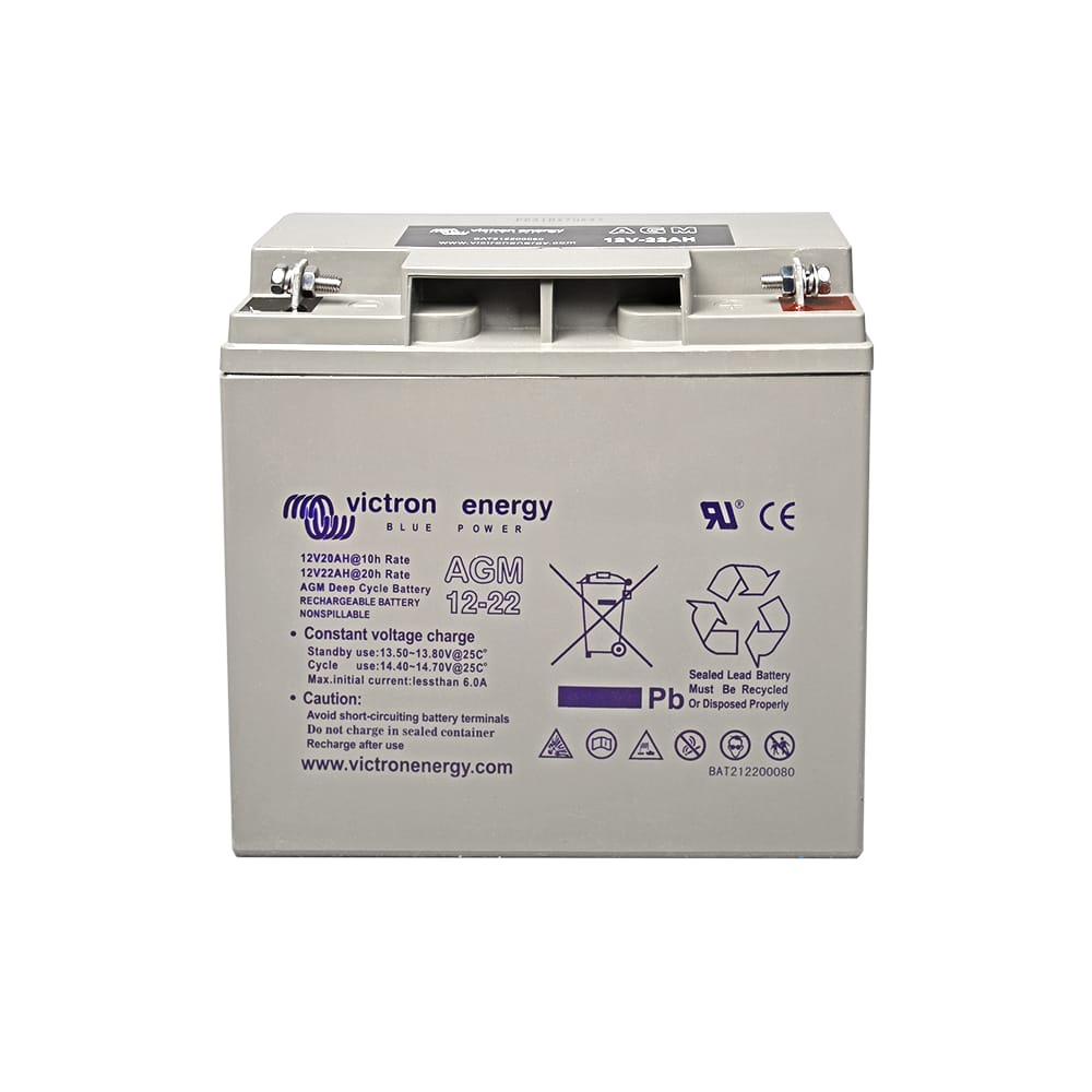 Acumulator VICTRON ENERGY AGM Deep Cycle 12V 22Ah BAT212200084