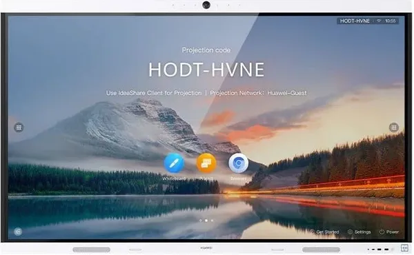 Display interactiv HUAWEI IdeaHub B2 75" UHD Windows 11 Alb