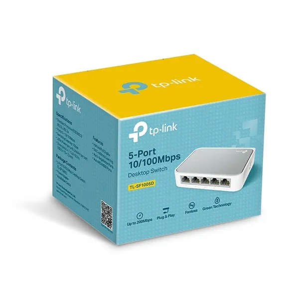Switch TP-LINK TL-SF1005D 5 Porturi 10/100 Mbps - imagine 4