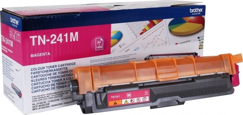 Toner Original BROTHER TN241M Magenta 1400 Pagini