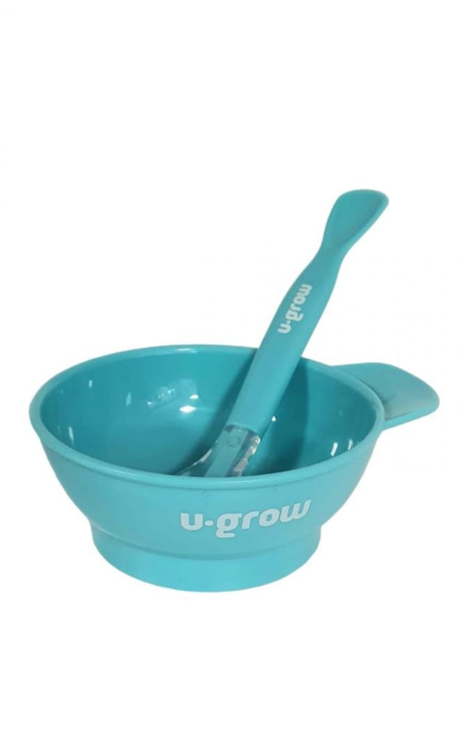 Bol U-GROW cu Capac și Linguriță 23x16x4 cm