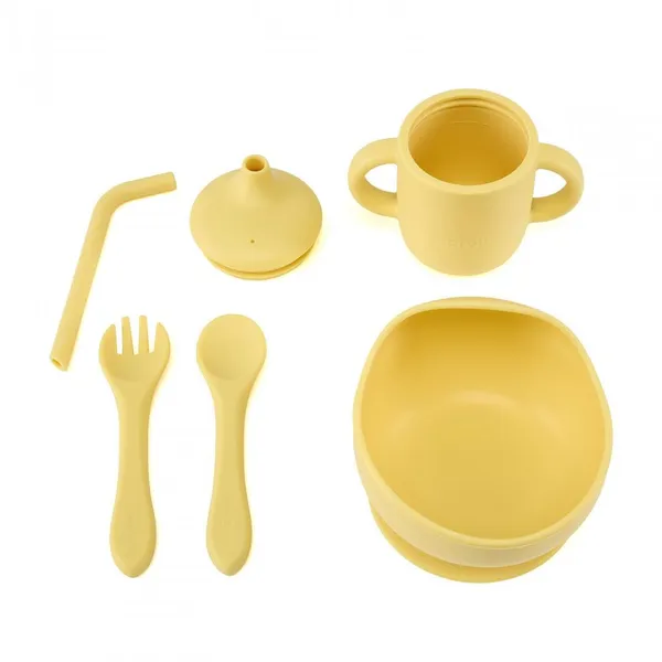 Set Diversificare U-GROW 4 Piese Silicon Galben - imagine 3