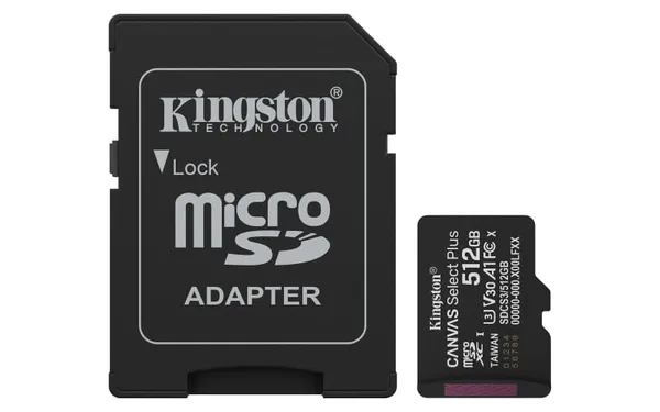 Card de Memorie KINGSTON Canvas Select Plus MicroSDXC 512GB