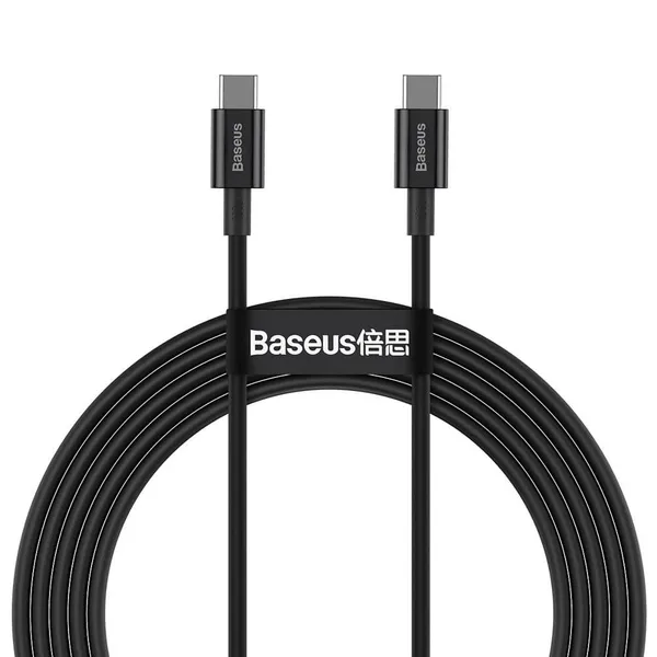 Cablu Date BASEUS CATYS-C01 USB-C 100W 2m Negru