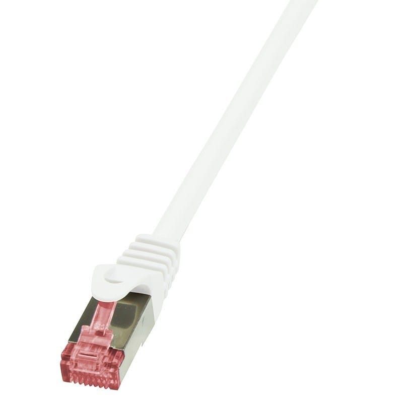 Patch Cord LOGILINK CQ2011S Cat6 S/FTP 0.25m Alb