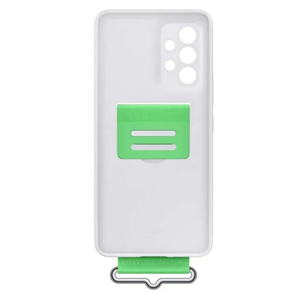 Husă SAMSUNG Galaxy A53 5G Silicon Alb EF-GA536TWEGWW