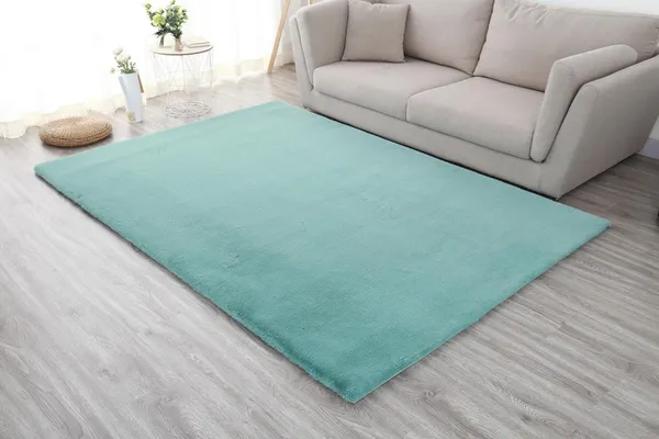 Covor HEINNER Shaggy Soft Blanita Turcoaz 200x300 cm