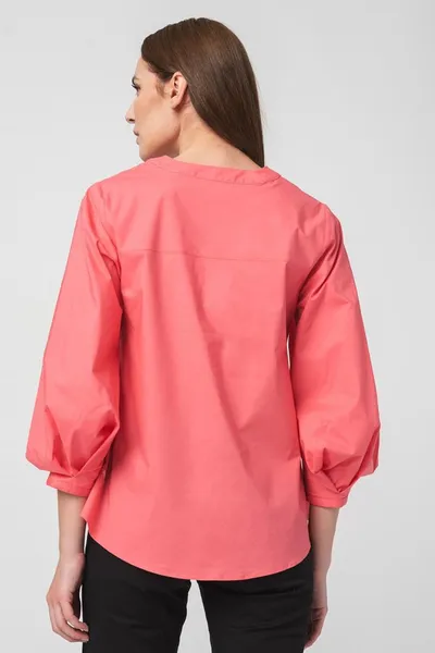 Cămașă Casual Femei Dark Pink Mărime M - imagine 3