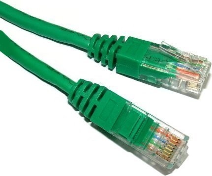 Cablu Patch Cord SPACER UTP Cat5e 3m Verde AWG26