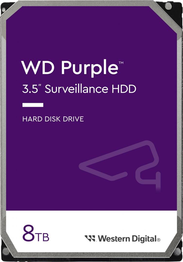HDD intern WD PURPLE 8TB SATA-III 3.5 inch 5640RPM 256MB