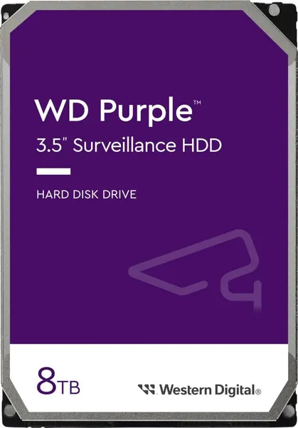 HDD intern WD PURPLE 8TB SATA-III 3.5 inch 5640RPM 256MB