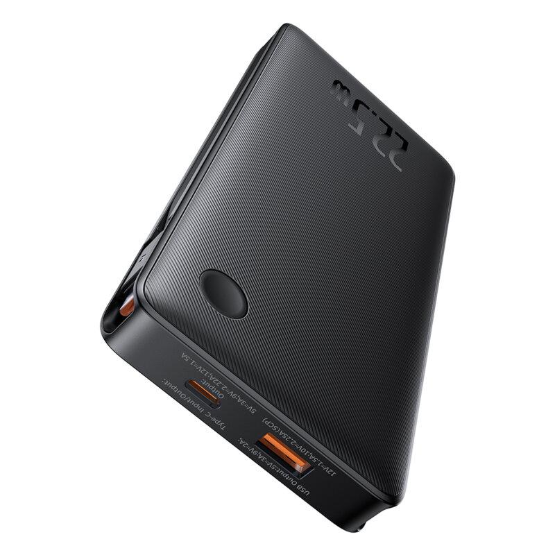 Baterie Externă BASEUS Airpow Lite 10000mAh 22.5W Negru - imagine 2