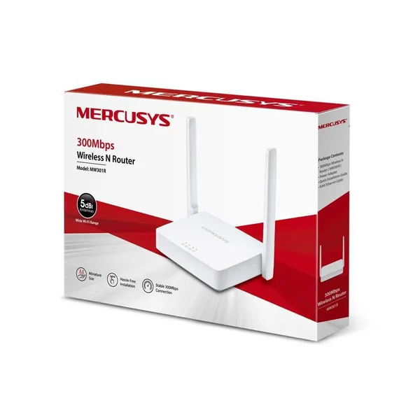 Router Wireless MERCUSYS MW301R N300 Mbps Alb - imagine 9