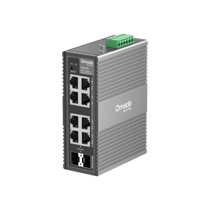 Switch Industrial TP-LINK Omada IES208G 8 Porturi Gigabit Easy Managed