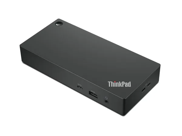 Docking Station LENOVO ThinkPad Universal USB-C 90W Negru 40AY0090EU - imagine 6