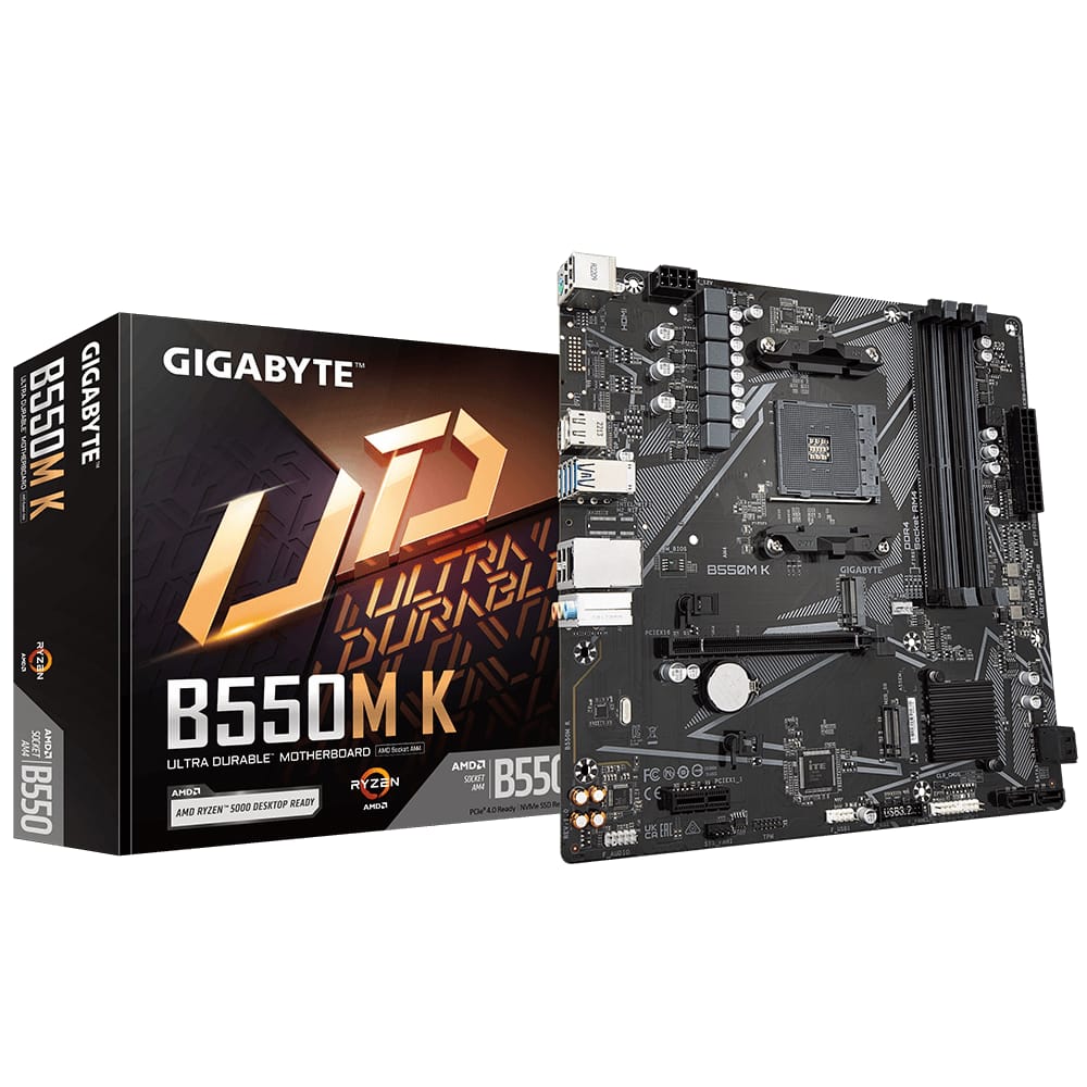 Placă de bază GIGABYTE B550M K AM4 DDR4 mATX