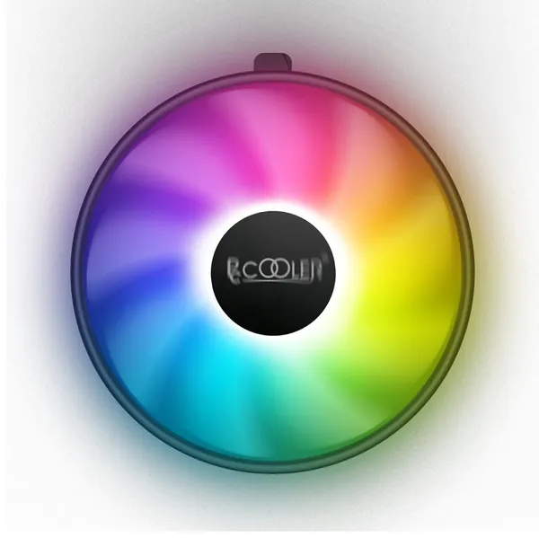 Cooler Procesor PCCOOLER E126M PRO Universal 120mm RGB - imagine 2