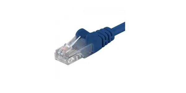 Patchcord PREMIUMCORD UTP Cat.5e 2m Albastru UTP-5E-2-BL