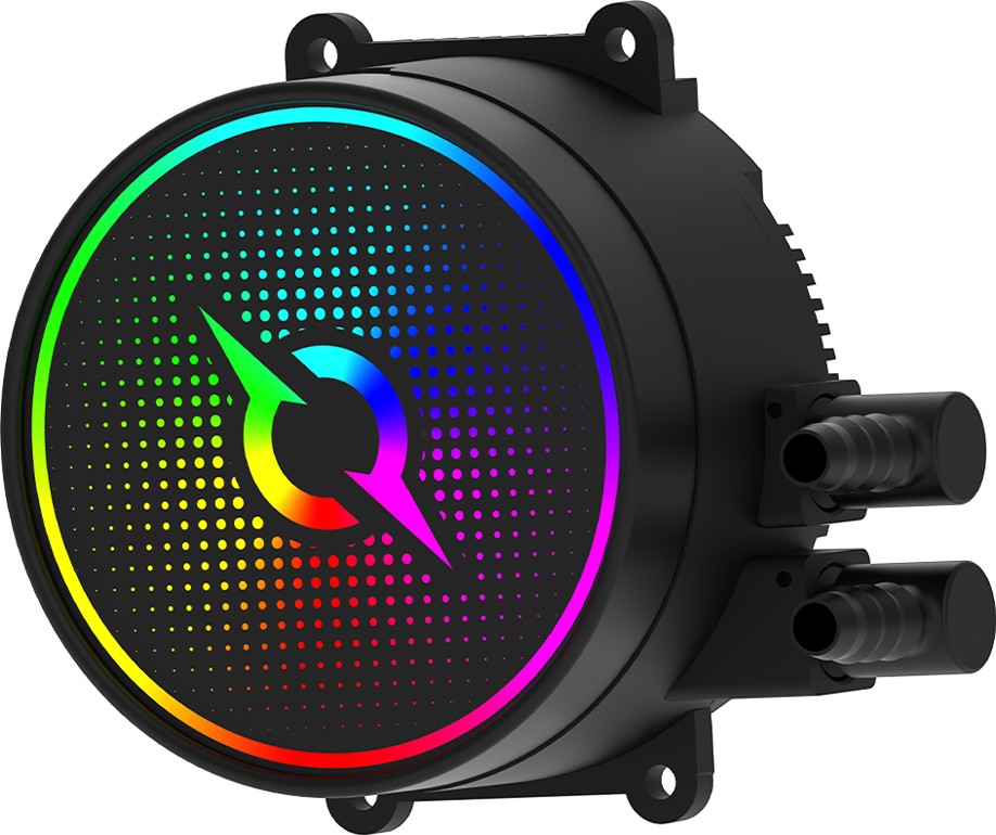 Cooler Procesor AQIRYS AQUARIUS 120 AIO ARGB Negru - imagine 8