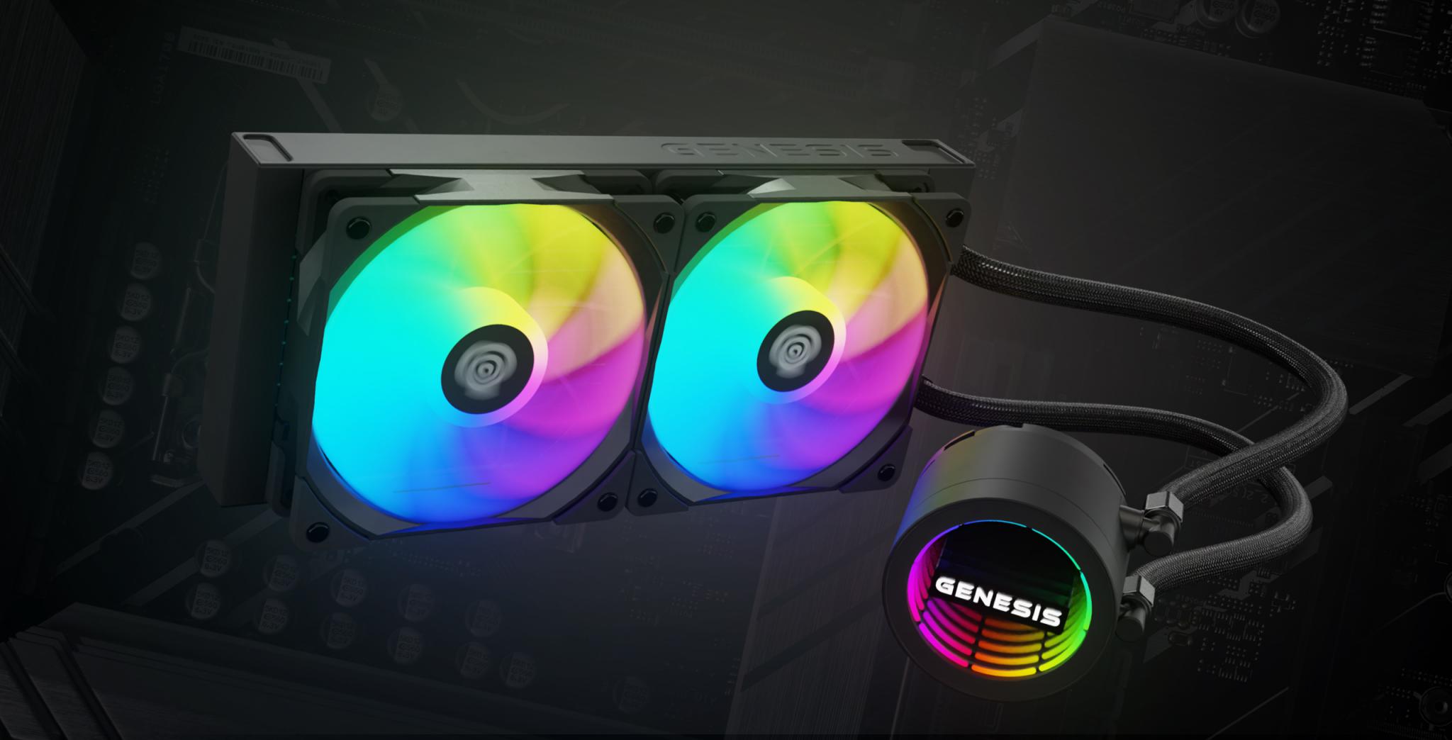 Cooler Procesor GENESIS HYDRIA 240 ARGB Negru