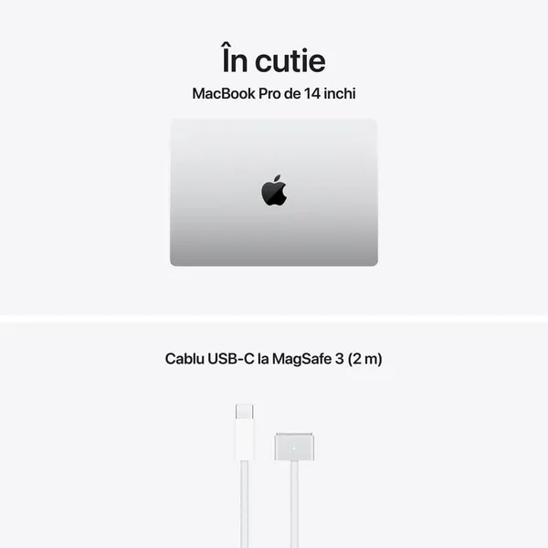 Laptop APPLE MacBook Pro 14 M5 16GB 1TB Silver 2025 - imagine 3