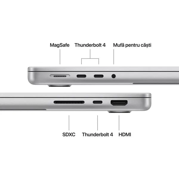 Laptop APPLE MacBook Pro 14 M5 16GB 1TB Silver 2025 - imagine 8