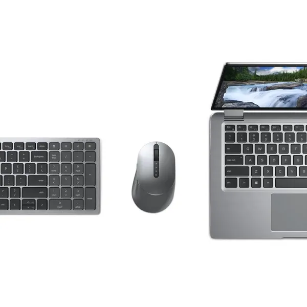 Mouse DELL MS5320 Wireless Titan Grey - imagine 11
